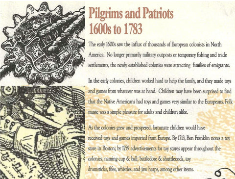 Pilgrims and Patriots, 1600s to 1783 - Historical Museum Timeline Products