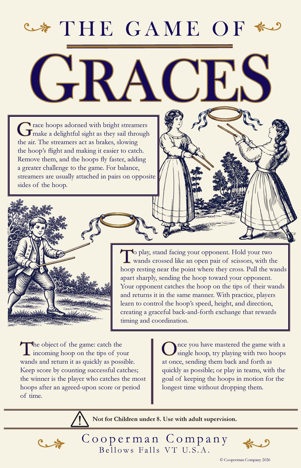 Back - Cooperman Game of Graces package insert