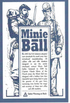 Cooperman HistoryLives Minie Ball Card