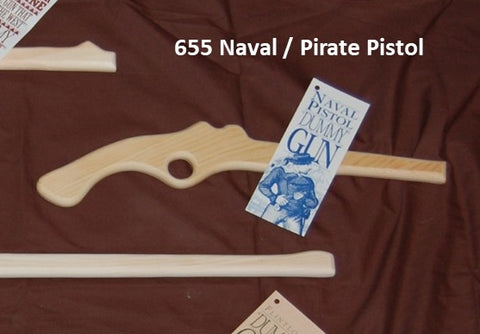 Cooperman HistoryLives dummy gun naval or pirate pistol