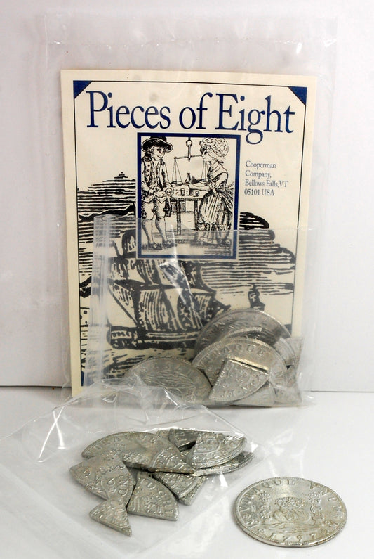 Cooperman HistoryLives pieces of Eight set